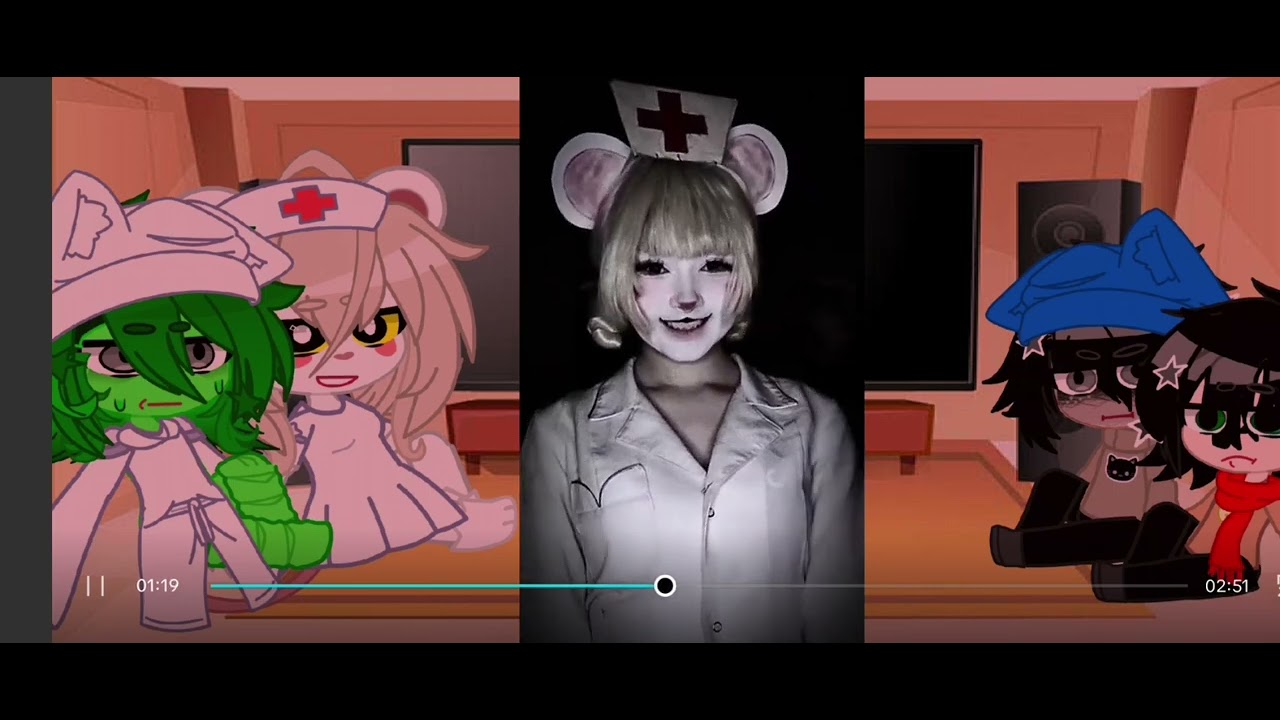 Reaction terrible mouse to Lorna Rus/Eng