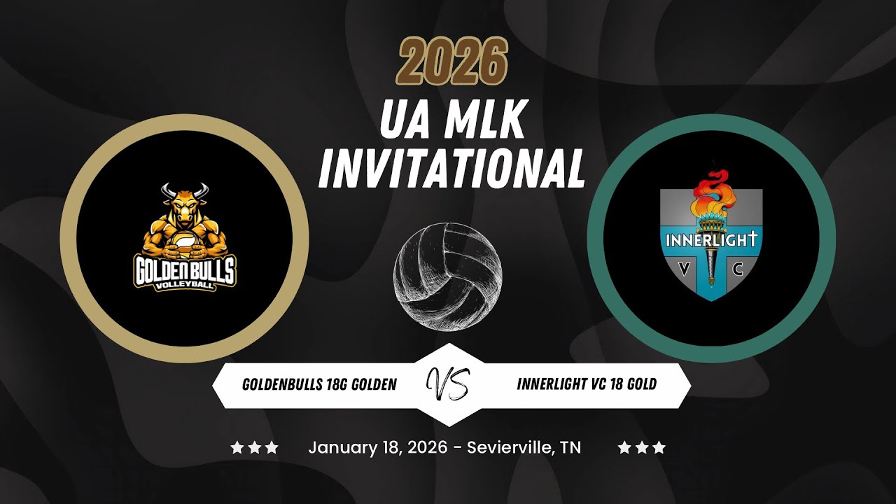 🐂 2026 UA MLK Invitational—Game 4—GoldenBulls 18 Golden vs Innerlight VC 18 GOLD