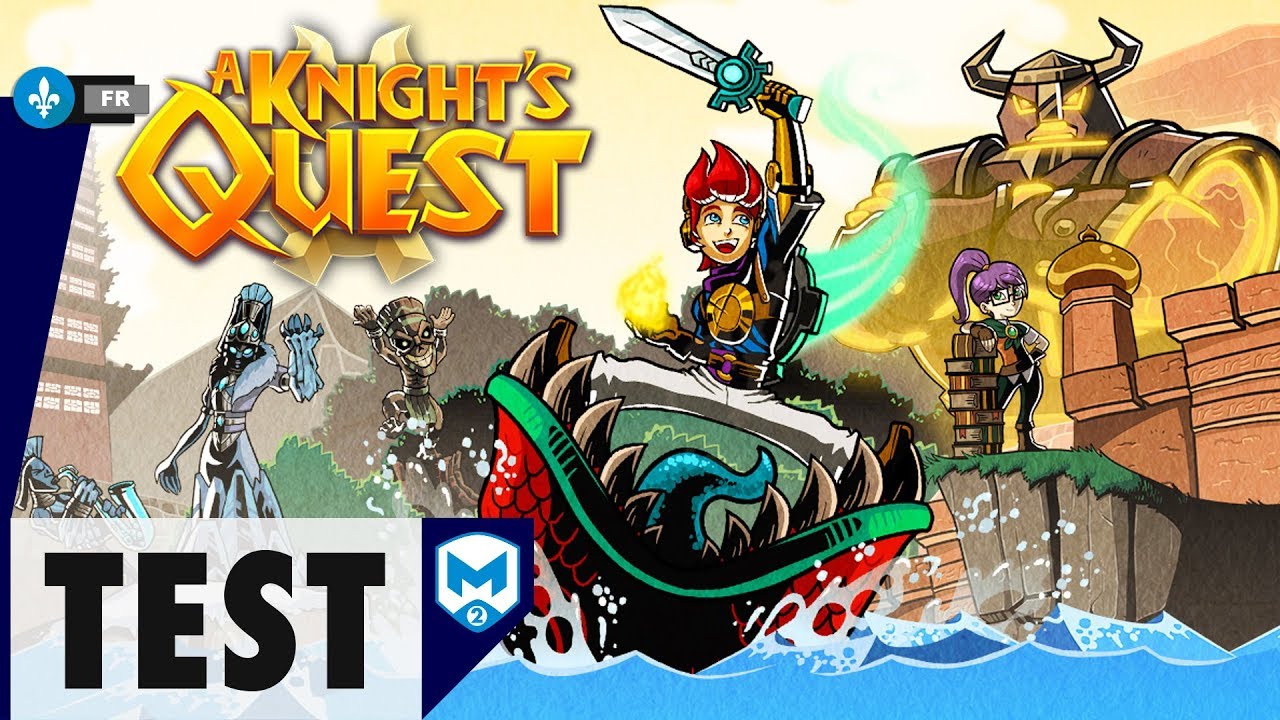 Test / Review du jeu A Knight's Quest - PS4, Xbox One, Switch, PC