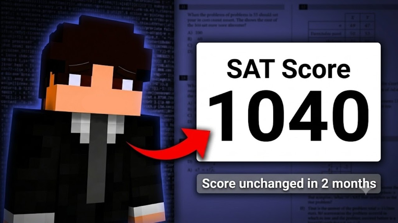 Почему ваш балл за SAT не растёт (даже если вы готовитесь 24/7)
