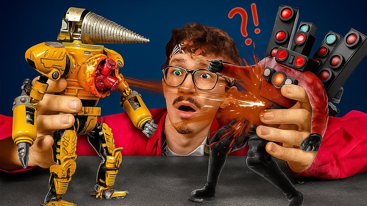 LEGO TITAN MULTIVERSE против TITAN DRILL – ПОЛНЫЙ DIY-ХАОС! 🤯💥