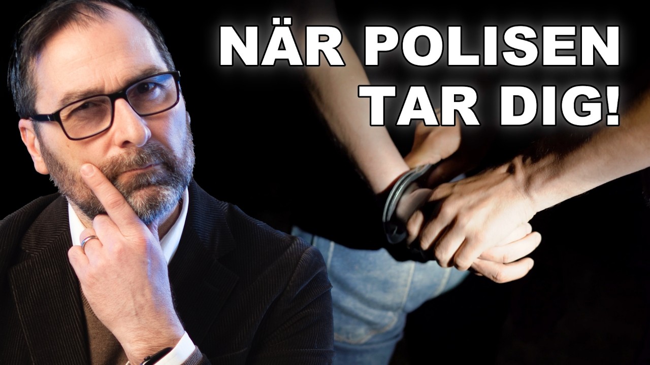 Vad gör du om POLISEN TAR DIG? Några avgörande tips!