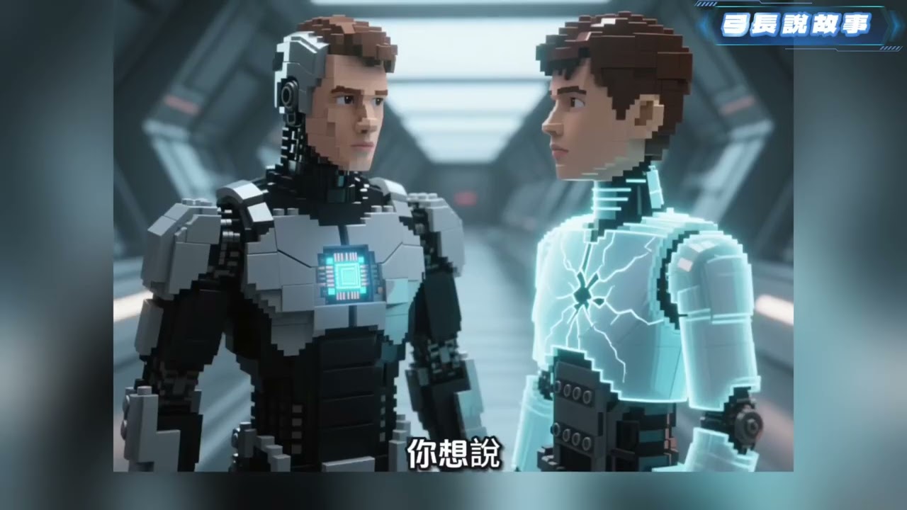 《積木未來 EP11：裂縫之上》｜兩座城市的重疊命運，AI 的真相即將揭開！科幻樂高風動畫敘事