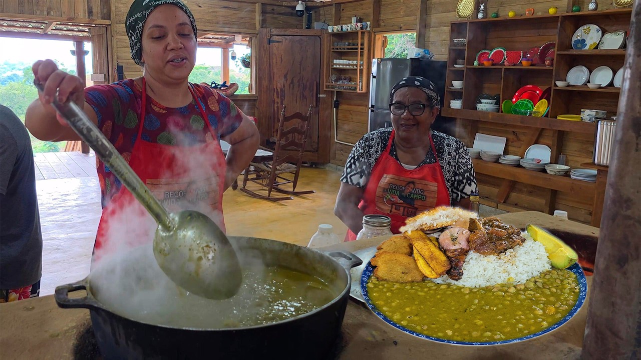 Tapada con Hojas de Plátano. La Comida a Leña que Nadie Esperaba. La Vida del Campo