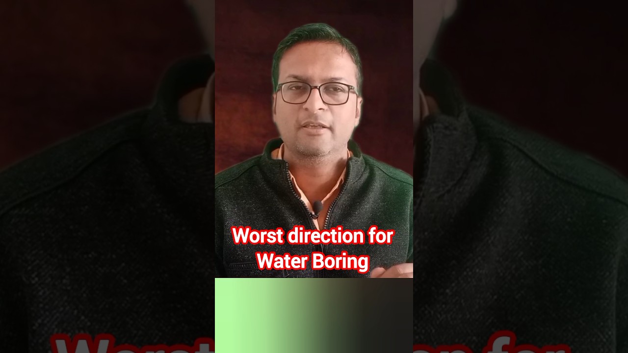 SouthSouthWest - Worst direction for boring। #borewell। #boring #vastu #vastutips #vastusastra