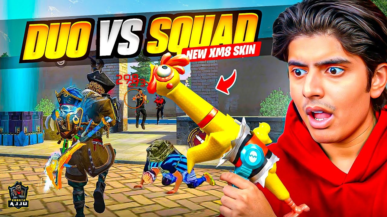 New मुर्गा XM8 Op 😱 Duo vs Squad 38 Kill Ajjubhai OverPower Gameplay - Garena Free Fire #ajjubhai