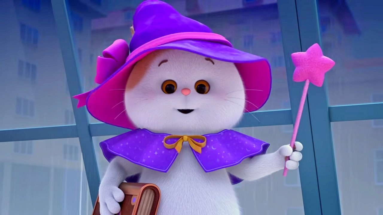 ПРЕМЬЕРА! Кот Басик 😸 - Фокусники - Новые мультфильмы про котиков - Сборник