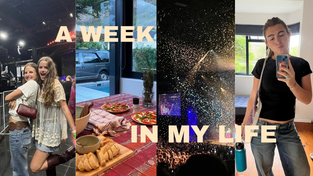 a week in my life | daily life and lumineers concert!!