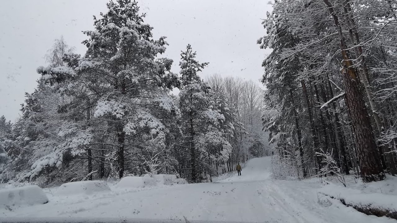 أغاني فيروز مع أجمل مناظر الثلج في ستوكهولم