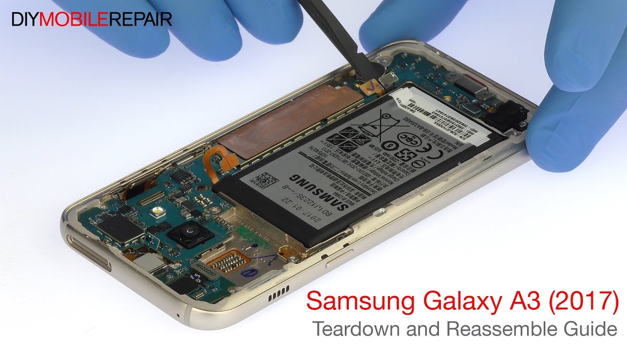 Samsung Galaxy A3 (2017) Teardown and Reassemble Guide - DIYMobileRepair
