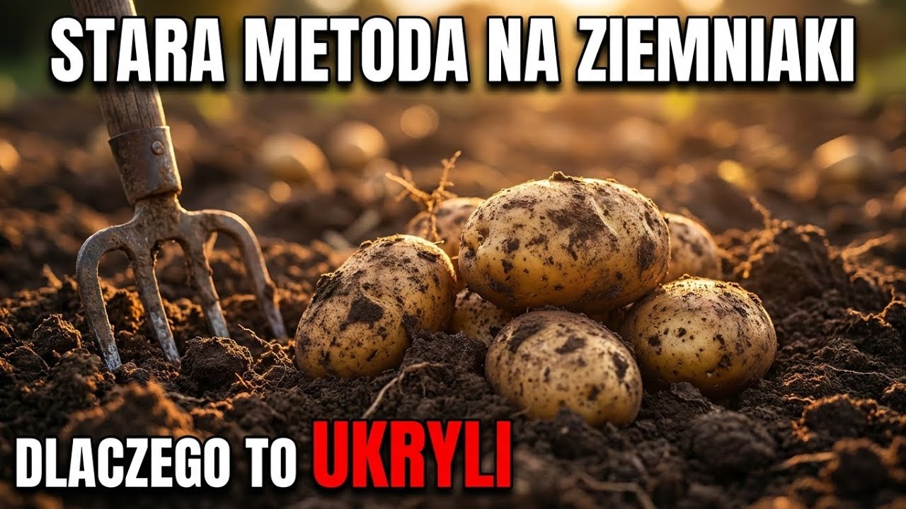 Zaginiona metoda uprawy ziemniaków, która daje OGROMNE plony bez wysiłku