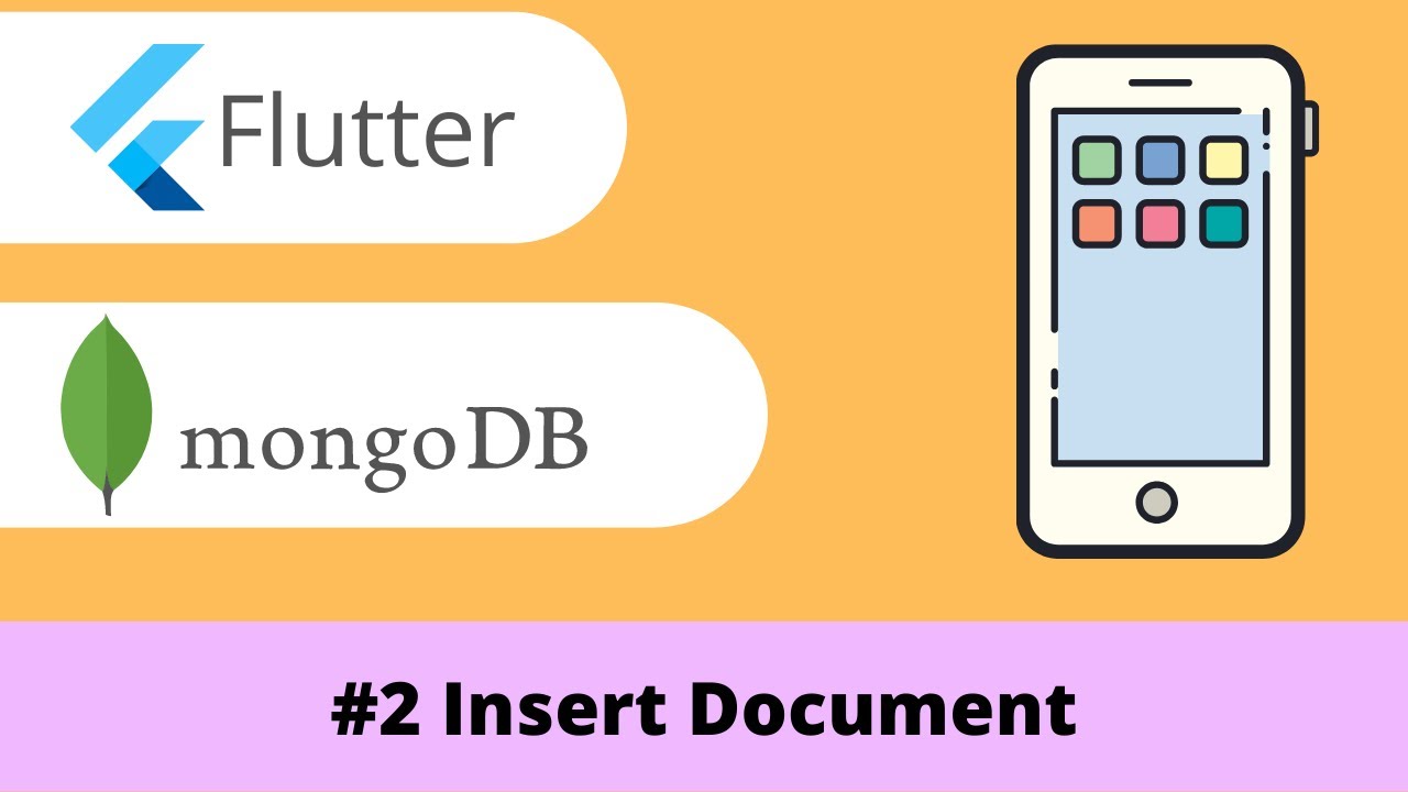 Flutter and MongoDB #2 | Insert Document into MongoDB