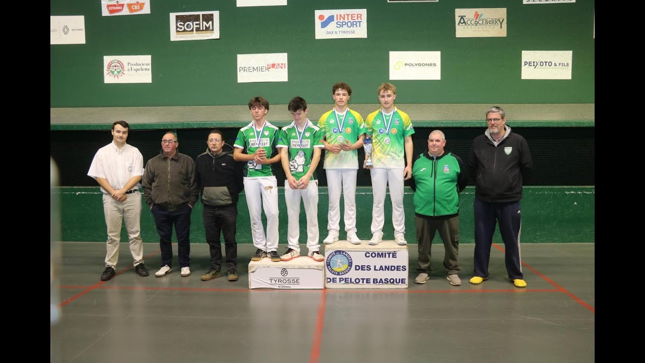 FINALLE DU CHAMPIONNAT DES LANDES TRINQUET  2V2 M19 2026