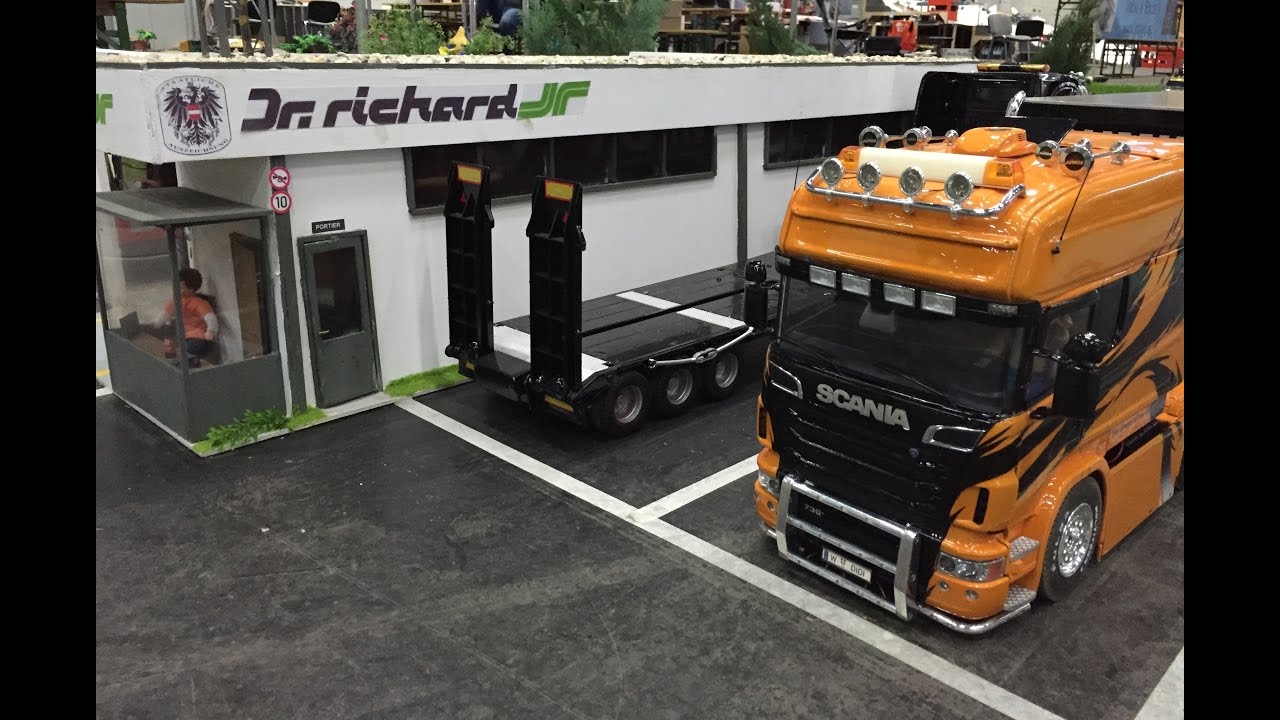 RC Truck Action! Modellbaumesse Wien/Vienna/Austria 2016