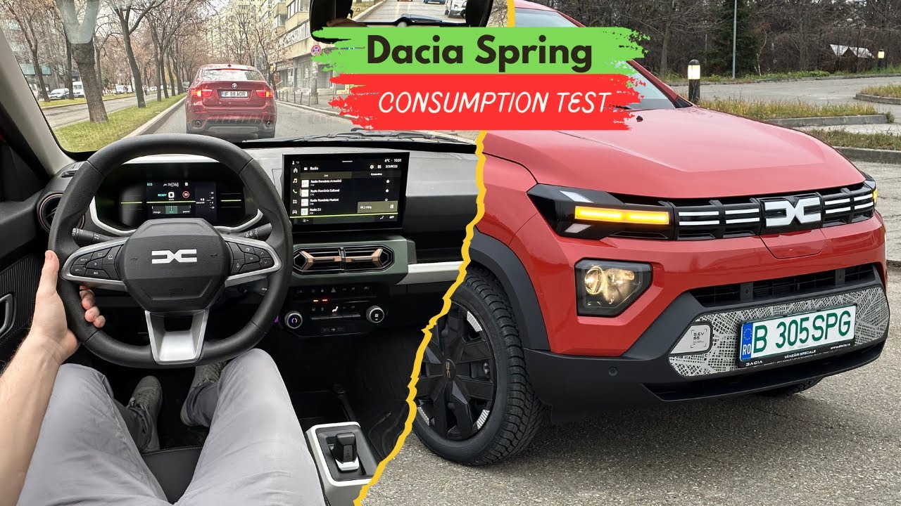Dacia Spring 2025 Consumption Test