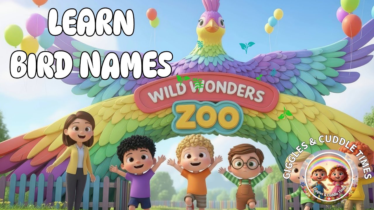 Birds at the Zoo! 🐦 Learn Bird Names & Sounds | Fun Song for Kids
