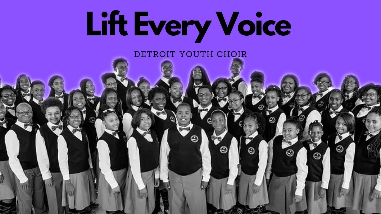 Detroit City Youth Choir (DYC): 🎼🎼🎼 Lift Every Voice! | Detroit, MI 🎼🎼🎼