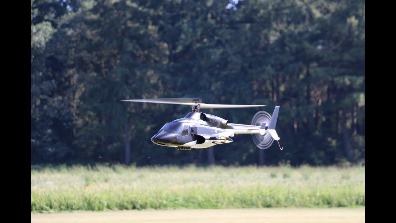 Airwolf 600ESP 4k with orginal soundtrack.