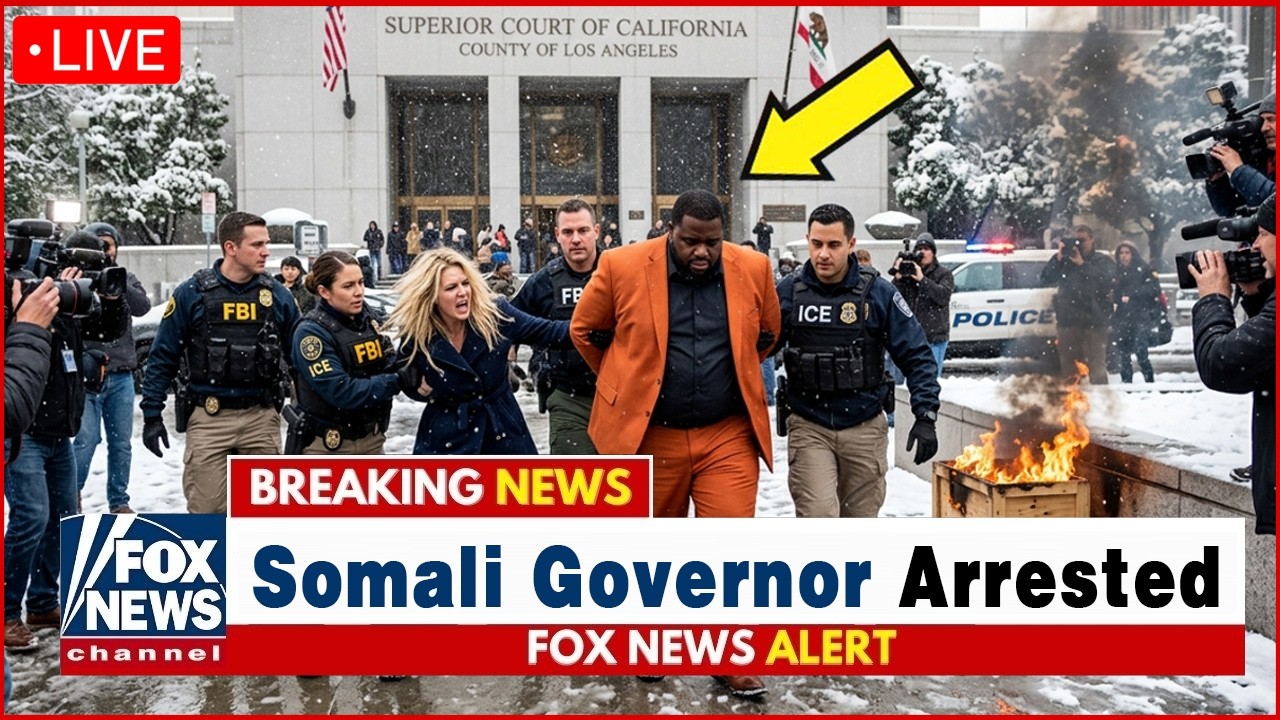 FBI & ICE CRACKDOWN in California — Somali GOVERNOR Arrested, 3.4 Tons Seized! | FBI Raid