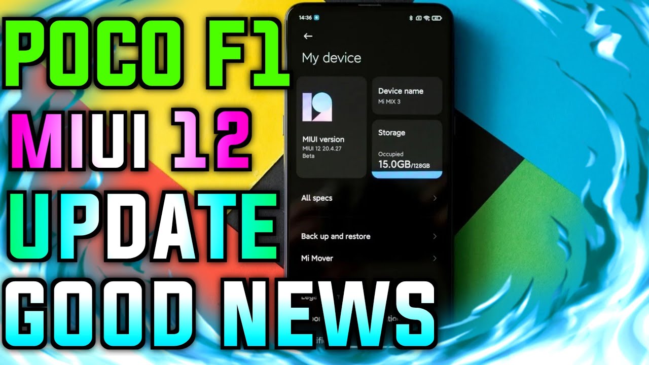 POCO F1 GET MIUI 12 Public Update Download