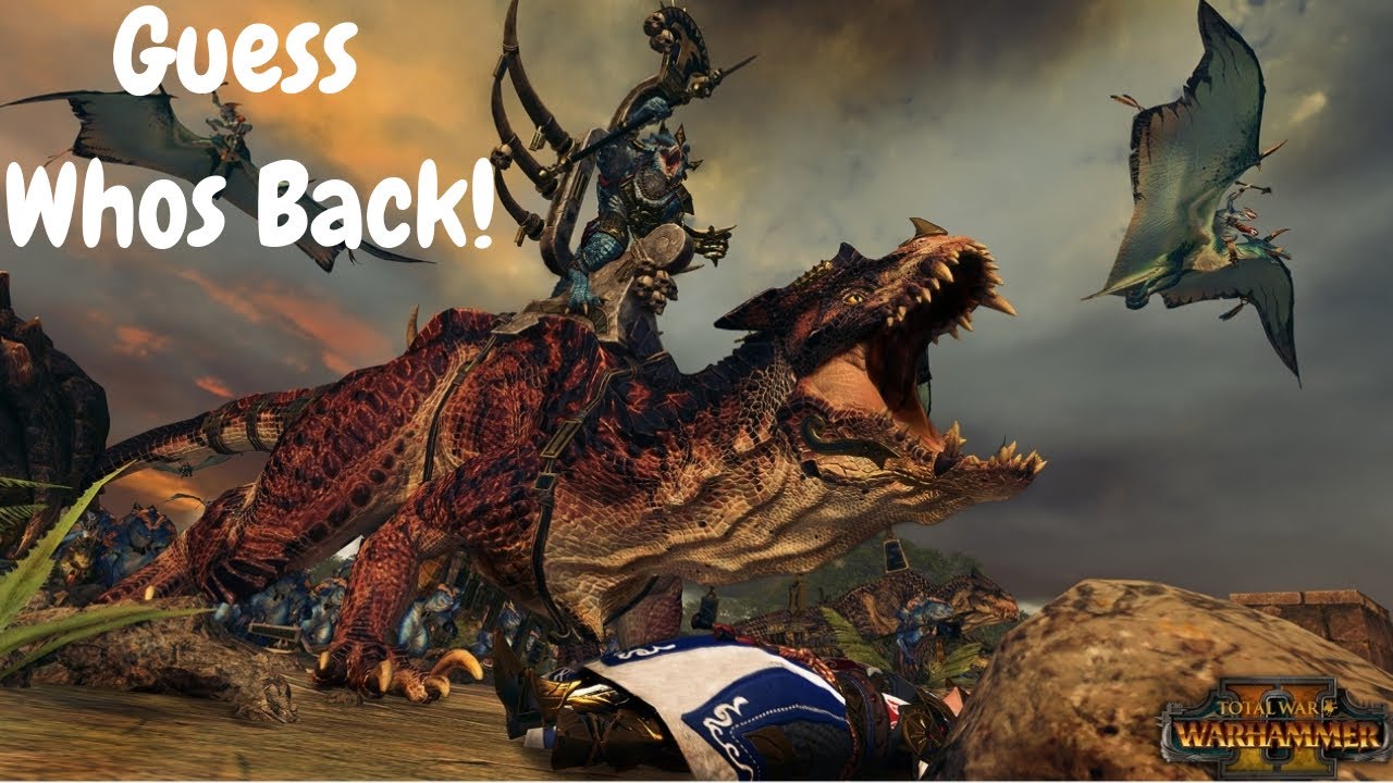 Umbral Tide Return! Lizardmen and Empire Multi Cast X2. Total War Warhammer, Multiplayer.