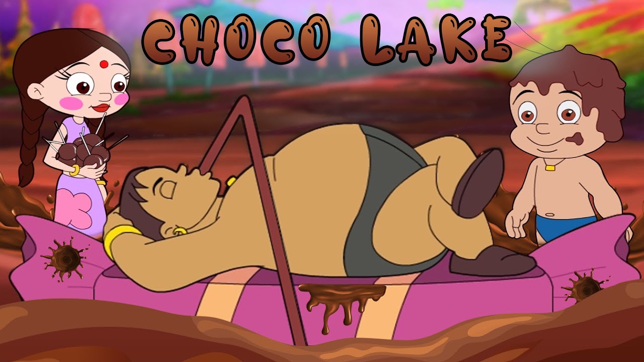 Chhota Bheem - Choco Lake in Dholakpur | Cartoons for Kids in Hindi | Moral Stories