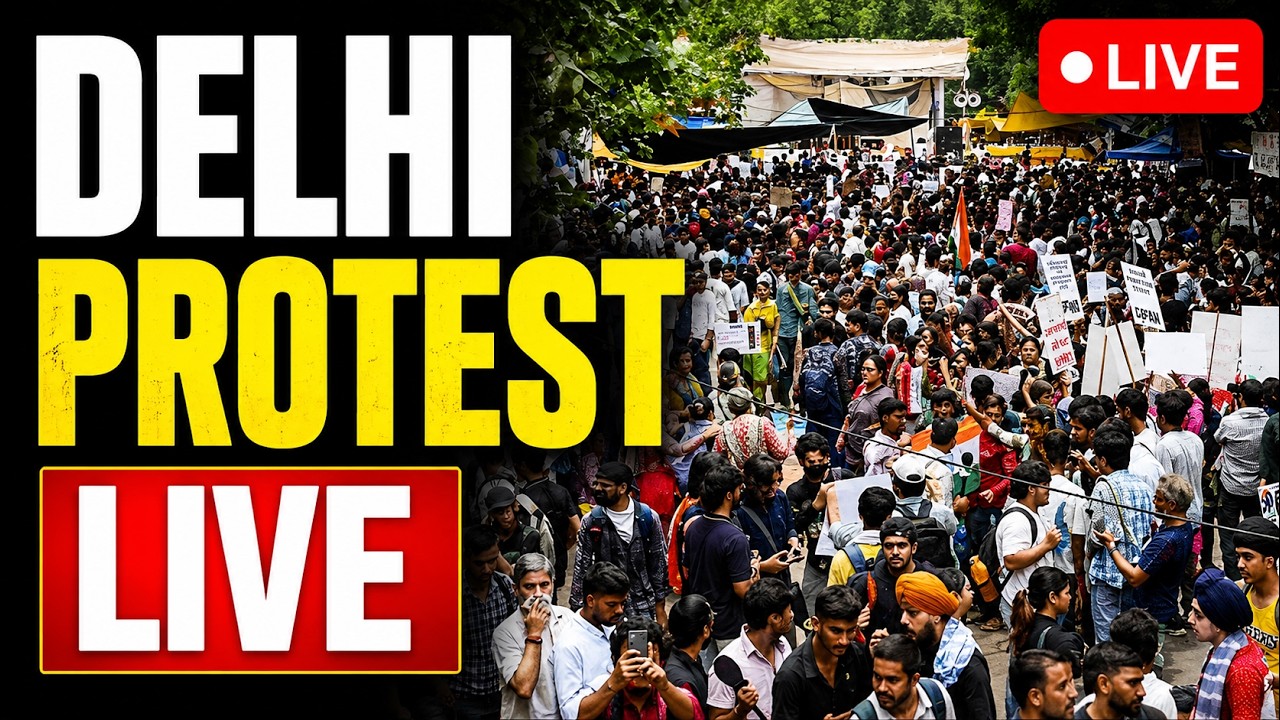 Delhi Protest LIVE | Violence Erupts At Jantar Mantar | CJP Protest | Police Clash Updates