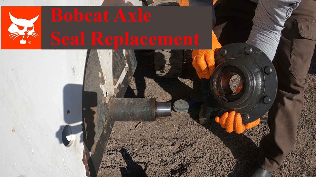 Bobcat axle seal replacement with Speedi Sleeve Seal Saver S160