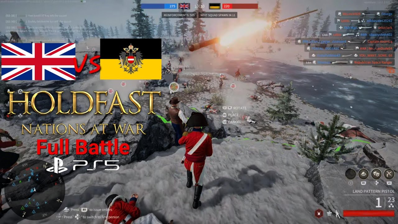 British vs Austrians - Holdfast: Nations At War - Full Battle - PS5