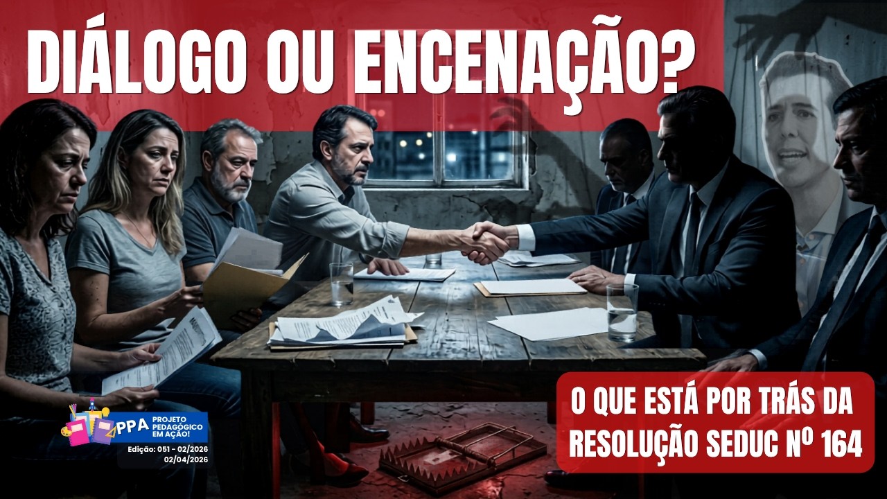 🚨 Comiss&atilde;o Parit&aacute;ria: solu&ccedil;&atilde;o ou armadilha da SEDUC?