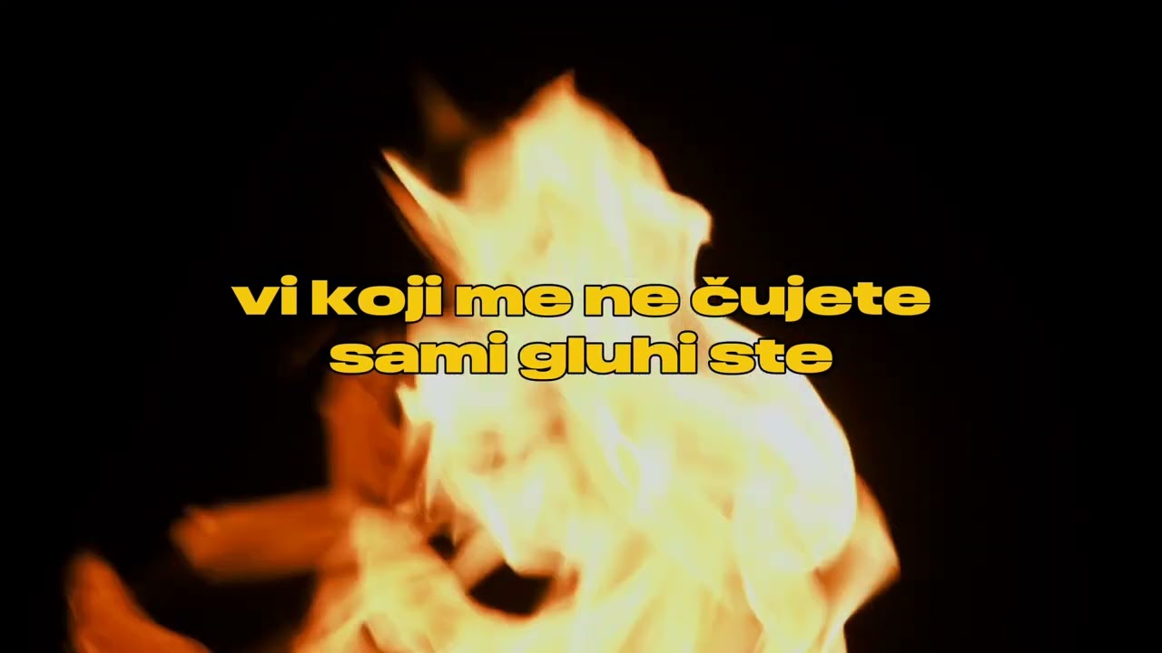 Kayron B - GLUHI STE (Official Lyric Video)