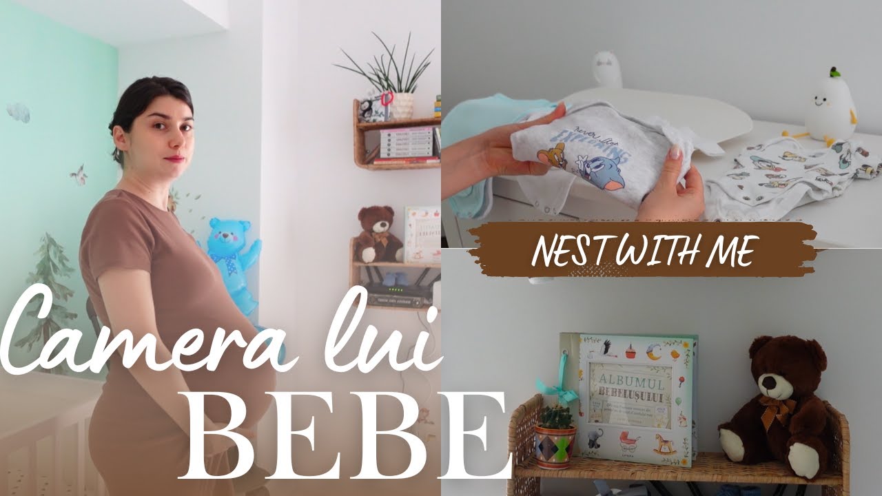 Decorez camera lui bebe 🤰🏻 Nest with me // Jurnal de Sarcină