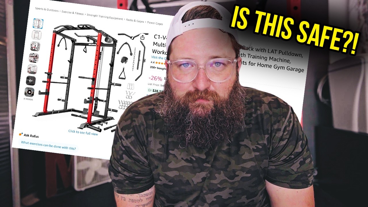 I Built the Cheapest Power Rack on Amazon… Here’s What Happened