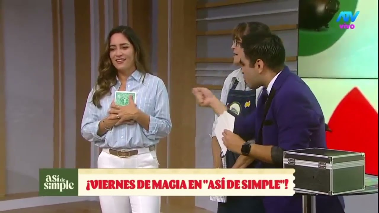 ¡El Mago CJ puso a prueba a Sandra y Mari con un juego de cartas… y terminó dejándolas confundidas!