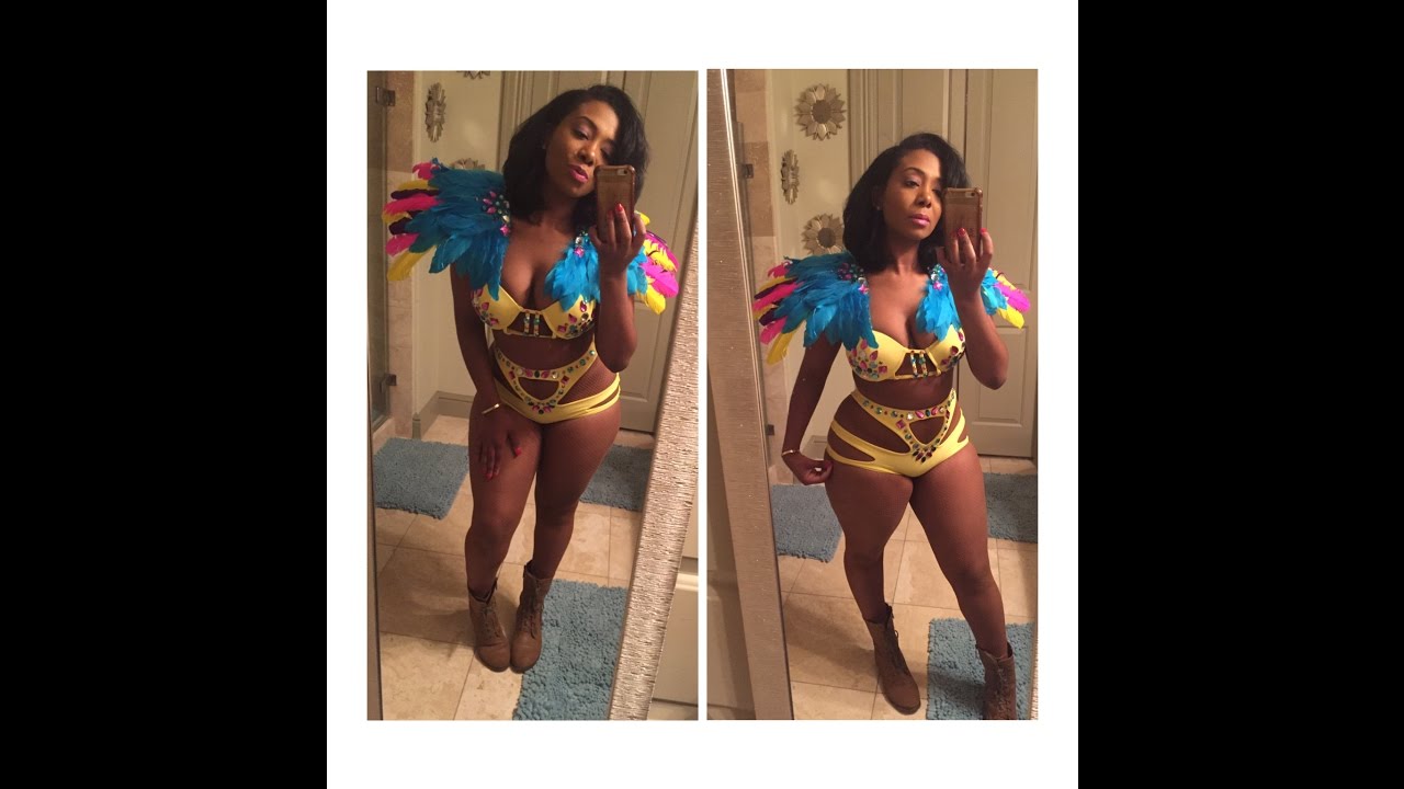 DIY Caribbean Carnival Costume- Monday Wear (Part 3)