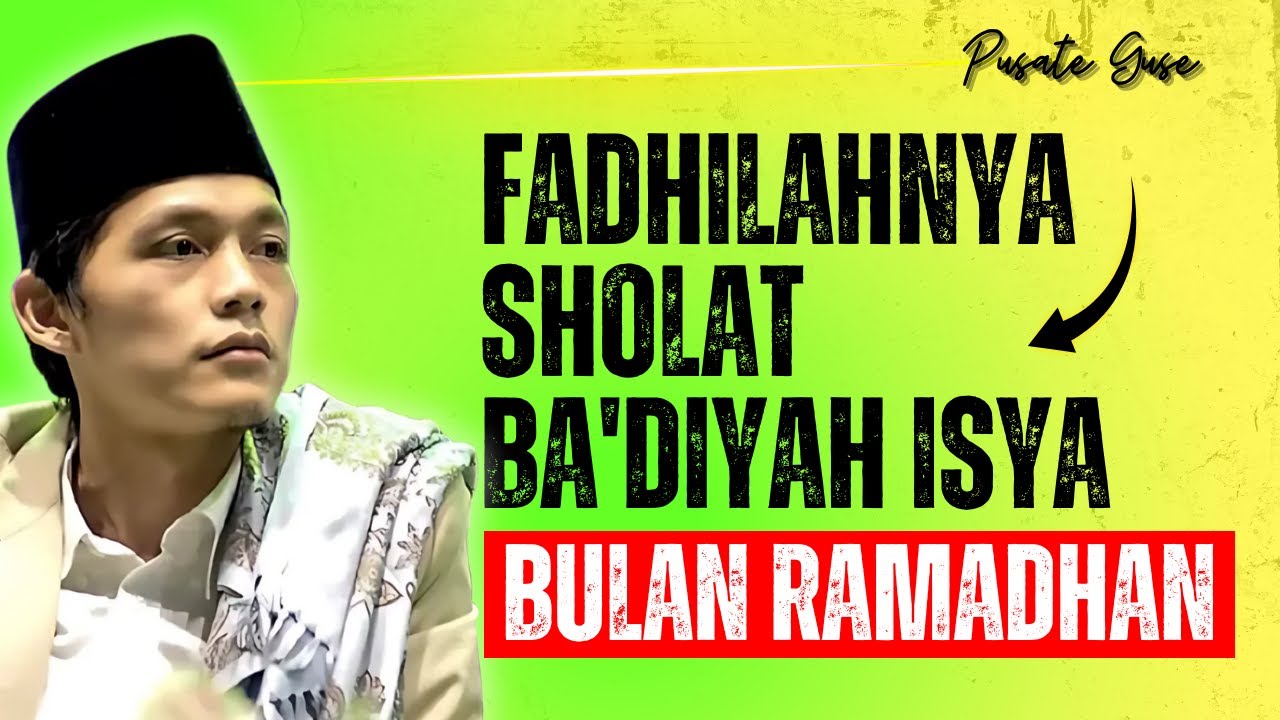 Rahasia Sholat Ba'diyah Isya dari Gus Iqdam!  Manfaatnya Luar Biasa! 🙏 #gusiqdham #pengajian #gus