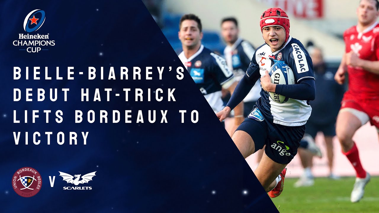 Highlights - Union Bordeaux-Begles v Scarlets Round 3 │Heineken Champions Cup Rugby 2021/22