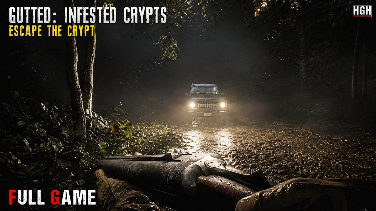 GUTTED: INFESTED CRYPTS | FULL GAME Walkthrough Gameplay | No Commentary