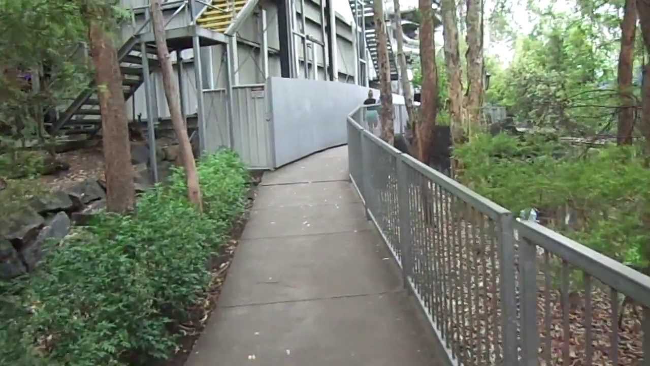 Walking into the Tower Of Terror II (Dreamworld)