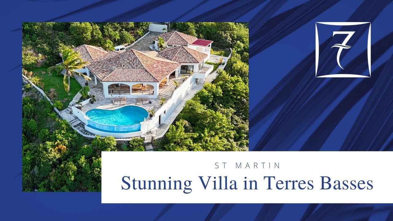 Stunning Luxury Villa for Sale in Terres Basses, St Martin