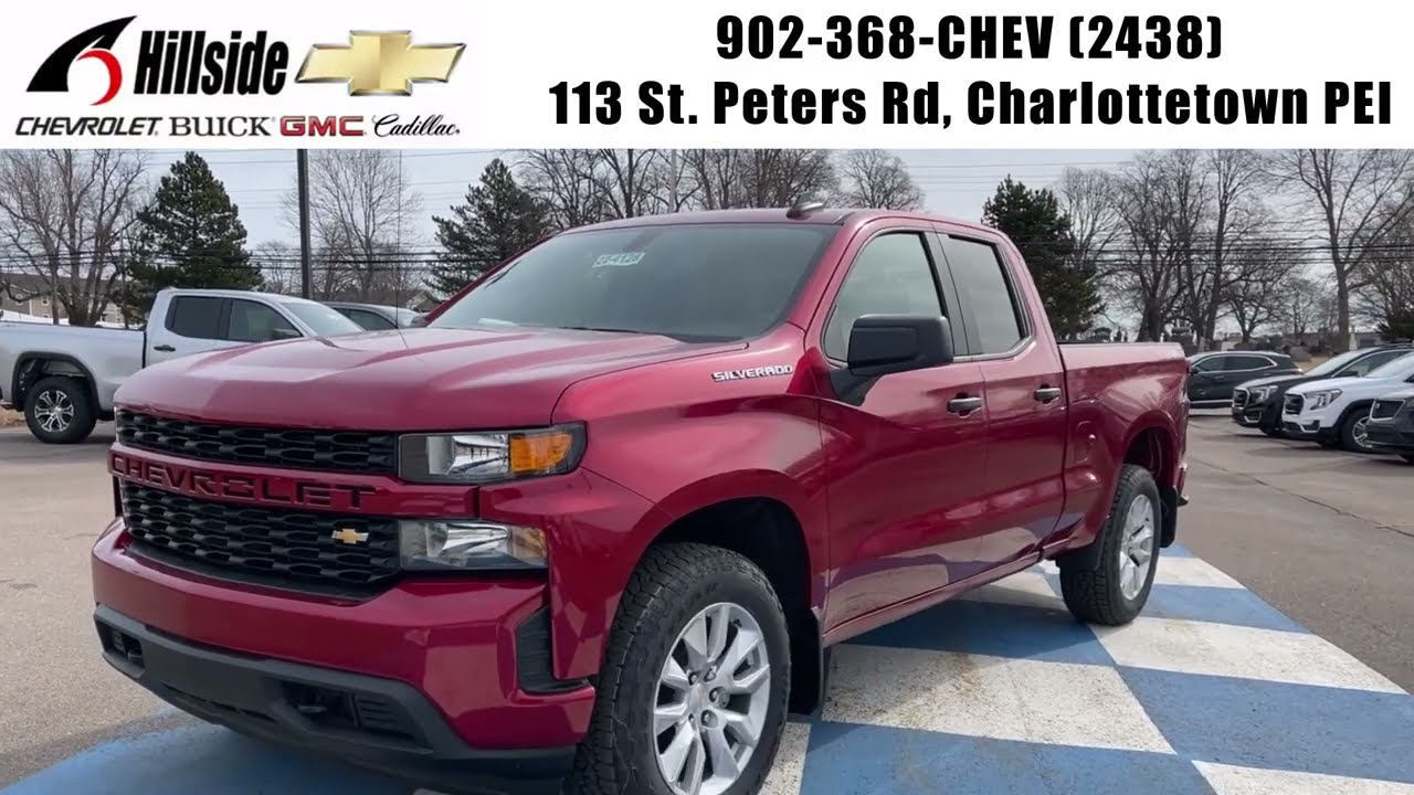 NEW 2022 Chevrolet Silverado 1500 LTD Custom 4WD Extended Cab Pickup
