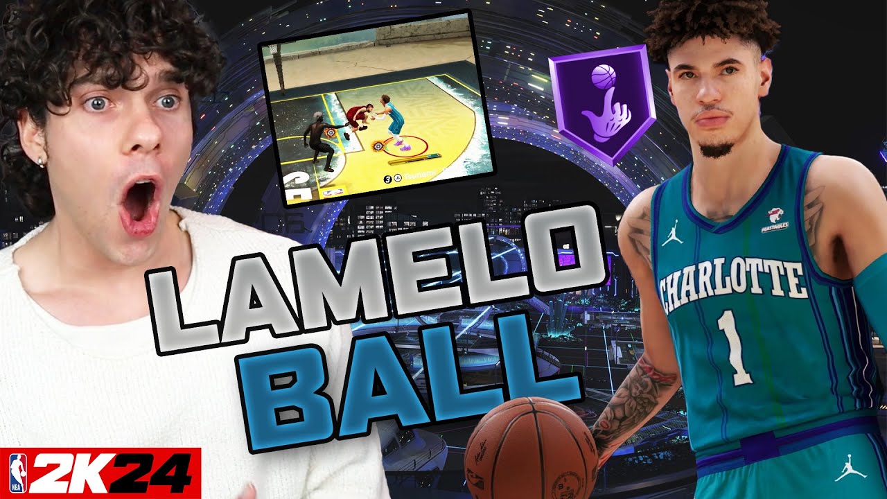 QUESTA BUILD di LAMELO BALL è SWAG su NBA2K24.