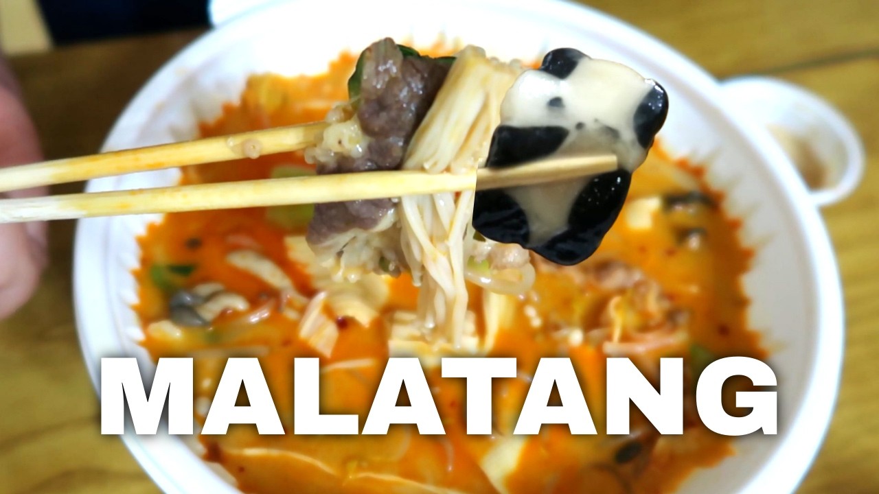 I Ordered Malatang Because Life Has Been Hard🥺🍜 | 인생이 힘들어서 마라탕 먹방했어요