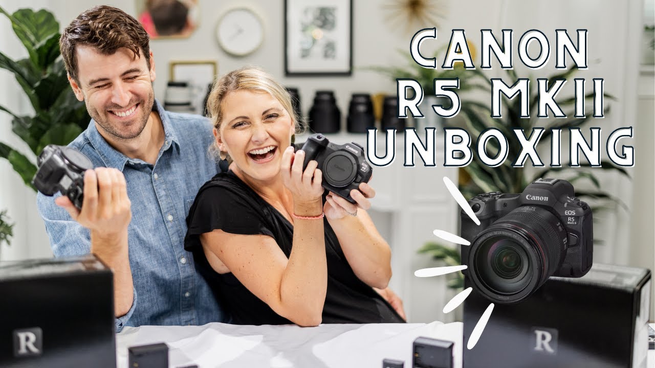 Unboxing R5 Mark II Mirrorless Camera