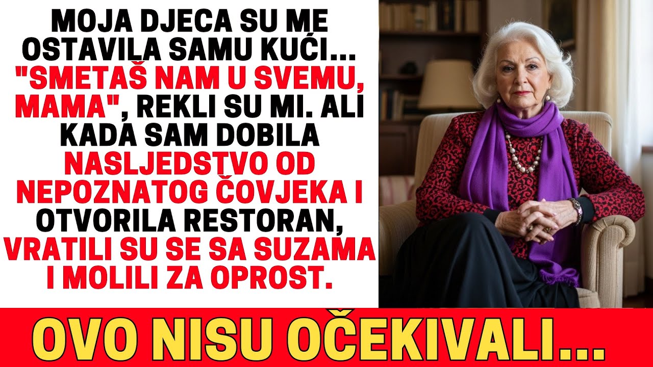 MOJA DJECA SU ME OSTAVILA KOD KUĆE… „SMETAŠ NAM U SVEMU
