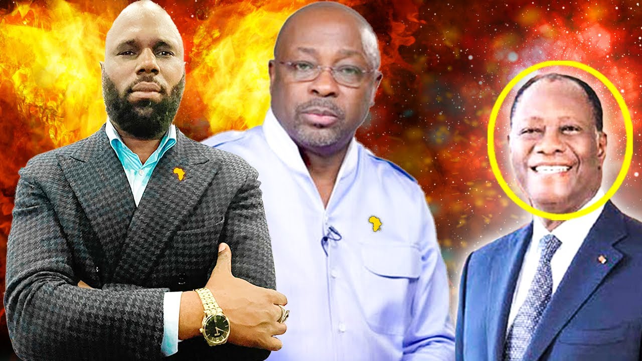 Alain Foka et Kémi Séba plus que Jamais Divisé Au Sujet d'Alassane Ouattara...
