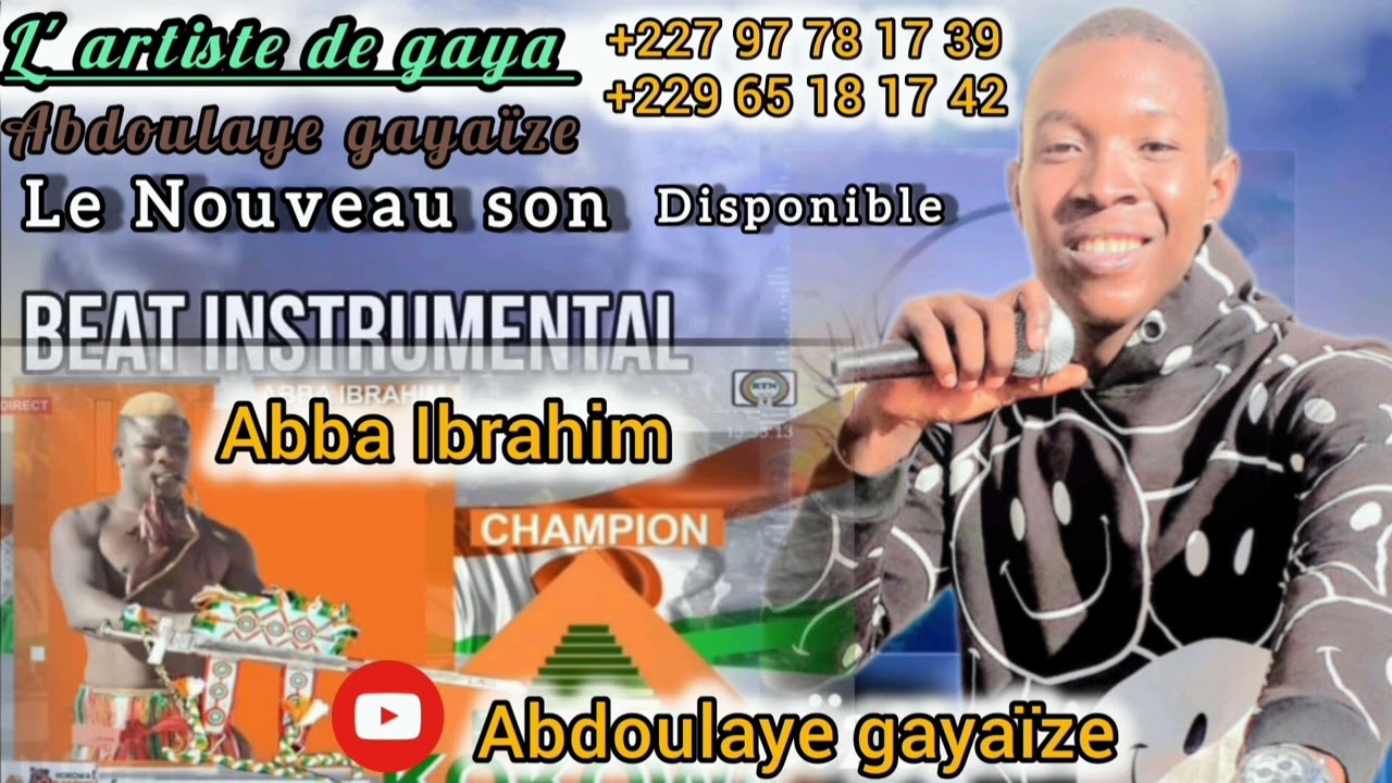 Abdoulaye gayaïze l'artiste de gaya le son de ABBA Ibrahim Niamey