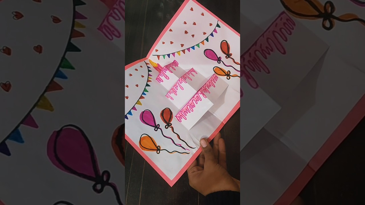 Birthday Card making ideas for best friend | Easy and beautiful birthday card 