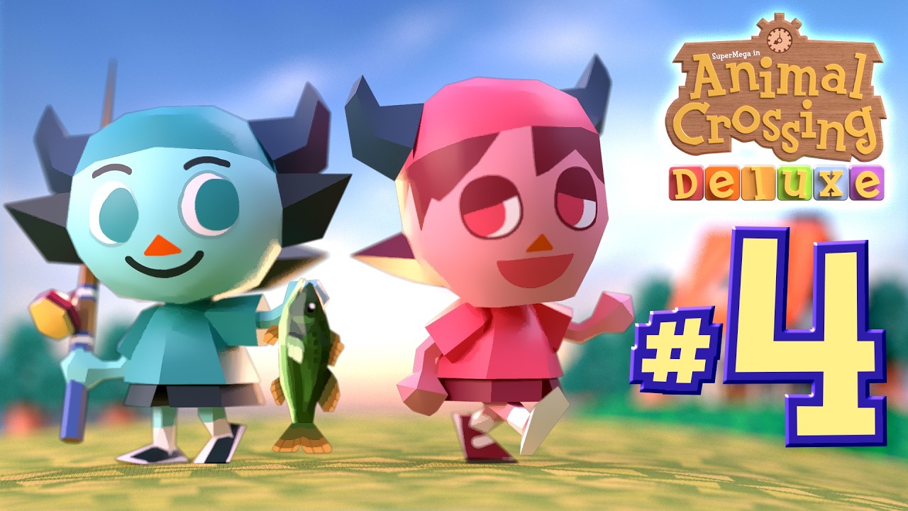 SuperMega Plays ANIMAL CROSSING DELUXE - EP 4: Repugnant Rascals