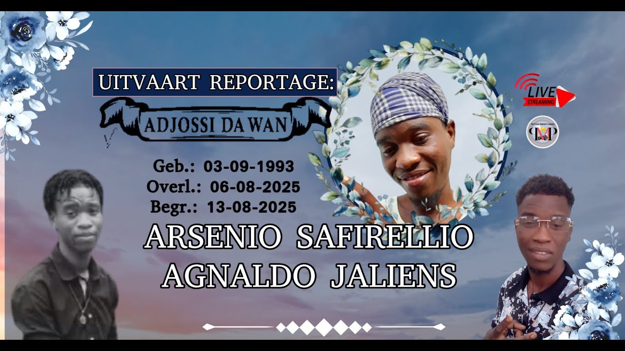 #UITVAART VAN : #ARSENIO S.A. #JALIENS (GEB.: 03-09-1993 I O.: 06-08-'25 I B.: 13-08-'25)
